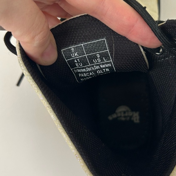 Dr. Martens Pascal Glitter Boots Size 9 - Picture 8 of 9